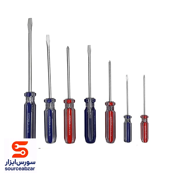 ست 7 عددی پیچ گوشتی تیتان