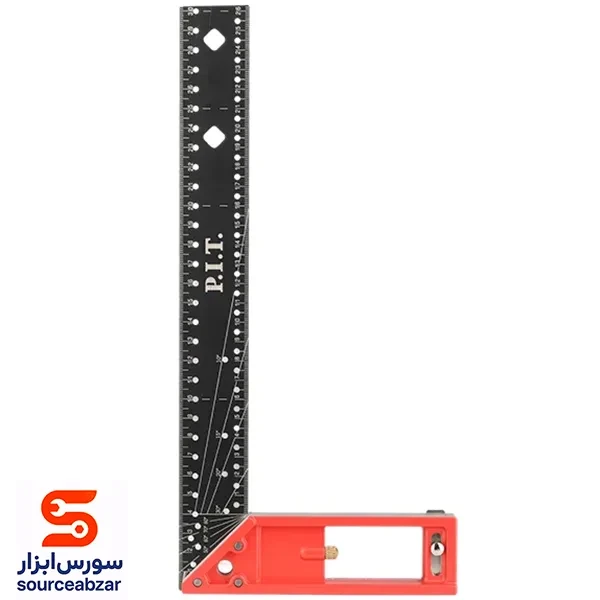 گونیای مدرج لبه دار پی ای تی (p i t) 300 میلی متری HSQR06-0300