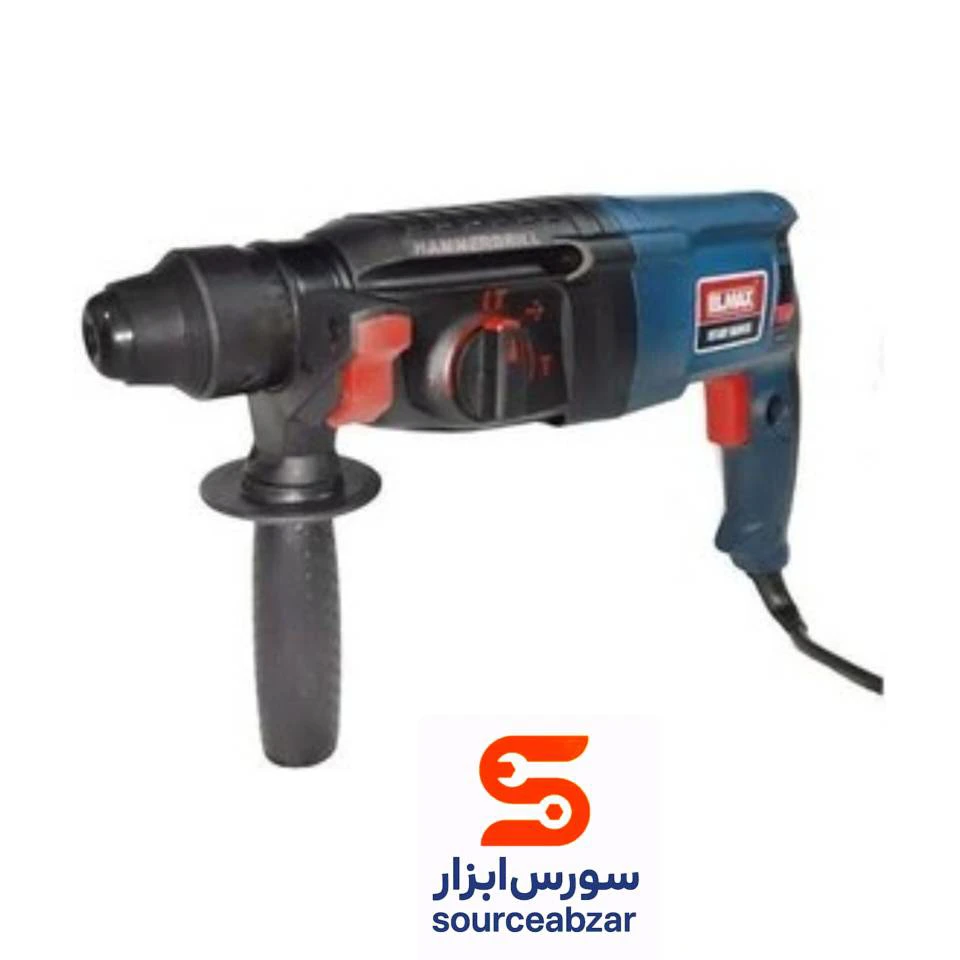 بتن کن سه کاره المکس مدل R.H243 ظرفیت 800 وات با 4 شیار