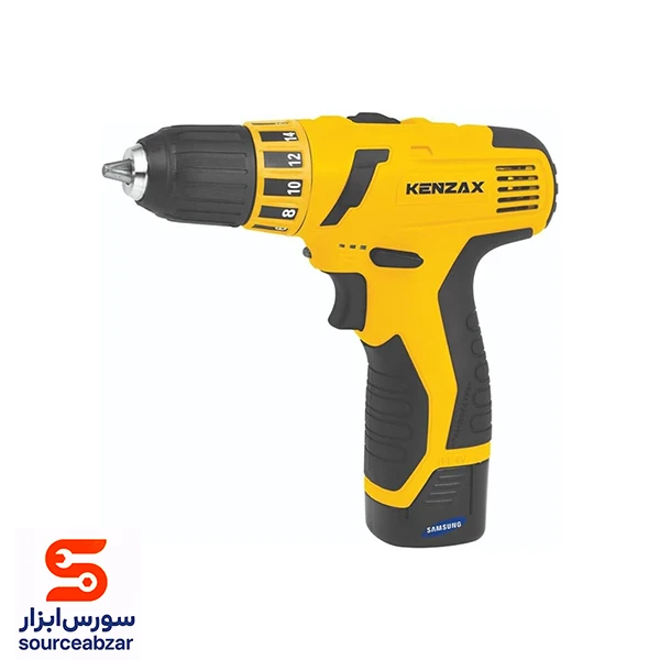 دریل پیچ گوشتی شارژی کنزاکس 14 ولت مدل KCD-114