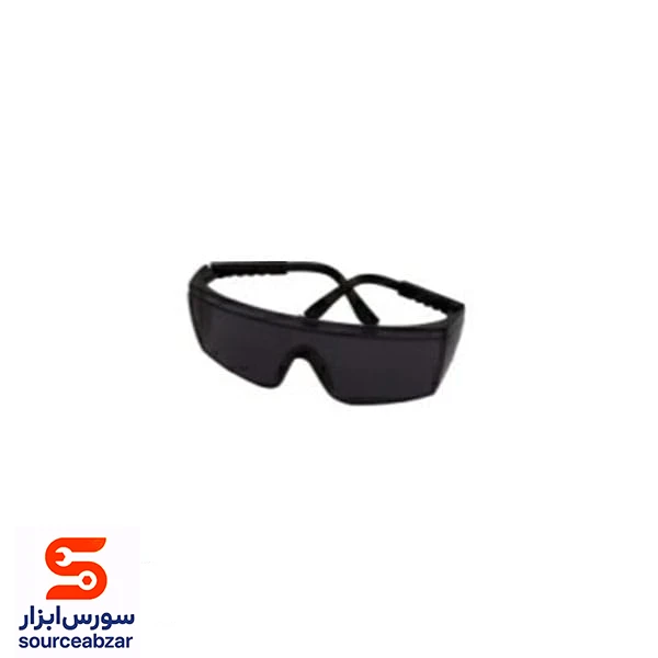 عینک ایمنی تک پلاست مدل بدون فریم دودی