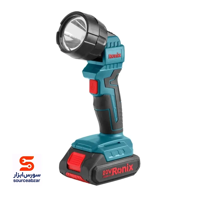 چراغ کار شارژی 20ولت 8630 رونیکس (ronix)