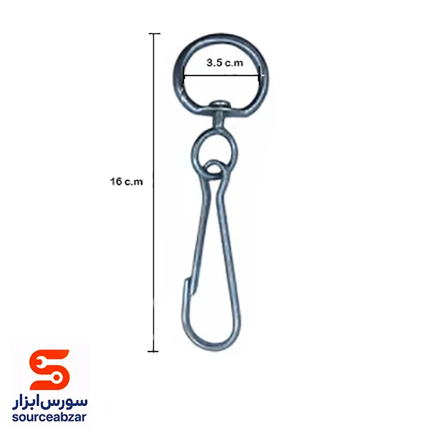 هرزگرد فنردار استیل متوسط