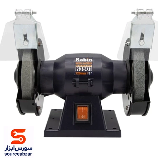 سنگ رومیزی 250 وات سایز 150 رابین مدل R3502