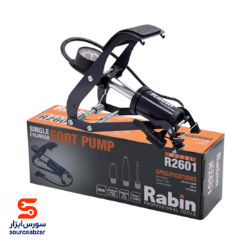 تلمبه باد پایی تک پمپ رابین مدل R2601