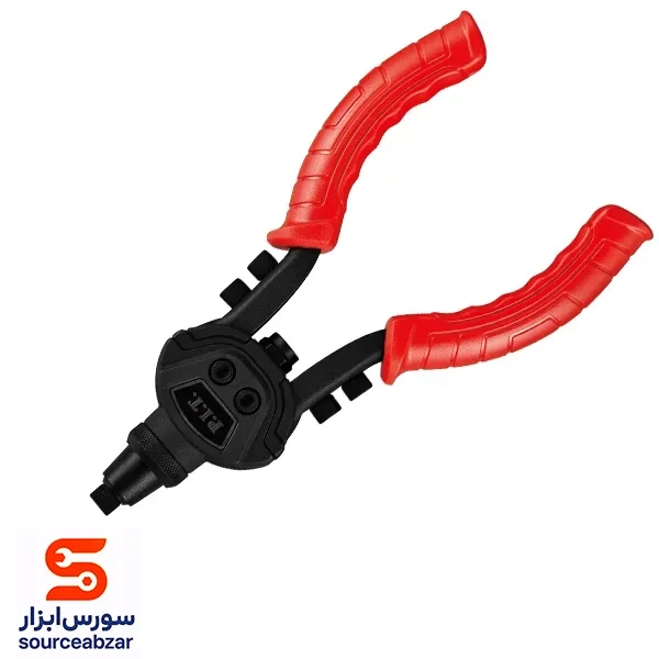 انبر پرچ دو دسته پی ای تی (P I T) حرفه ای سایز10/ HHDR02-100A