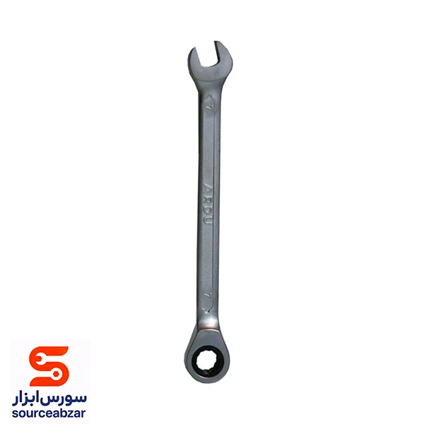 آچار یک سر تخت جغجغه دار 15 میلیمتری