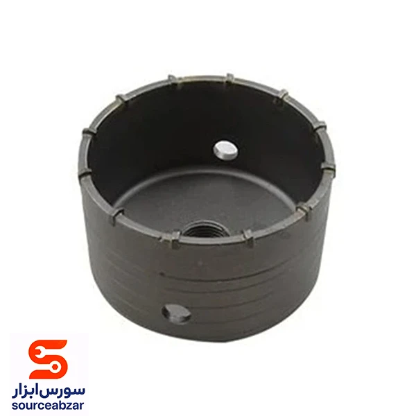 مته گردبر الماسه بتن سایز 100 میلیمتری