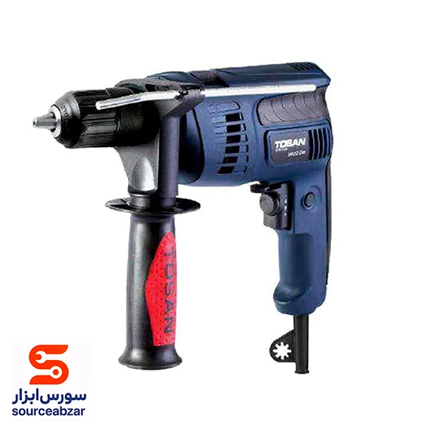 دریل چکشی توسن 750 وات مدل 0022DA سه نظام اتوماتیک