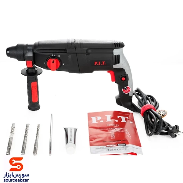 بتن کن سه کاره پی ای تی (p i t) (26میلی متر) 1000 وات PBH26-C6
