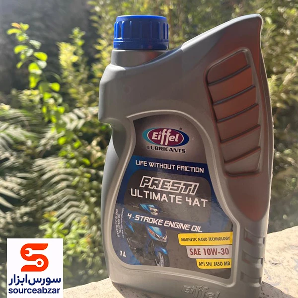 روغن موتورسیکلت ایفل مدل 10w30 حجم 1000 میلی لیتر