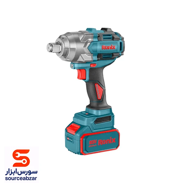بکس شارژی براشلس رونیکس 20 ولت مدل 8675 دو باتری