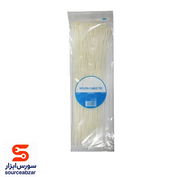 بست کمربندی سفید 37 سانتی سایز 7.6