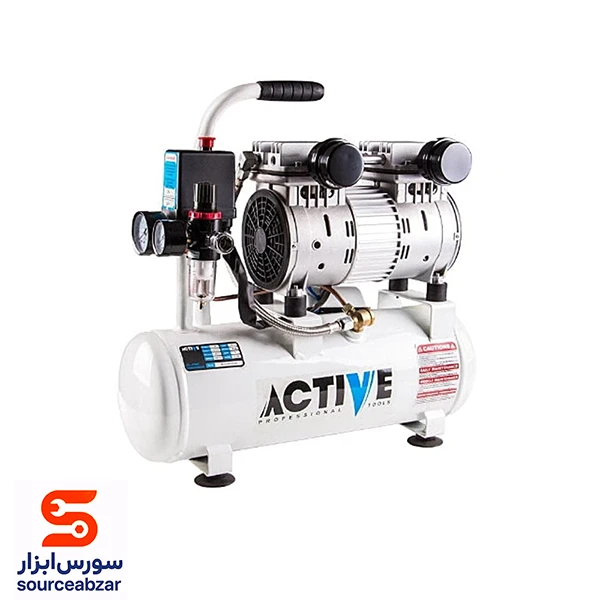 پمپ باد سایلنت اکتیو 10 لیتری مدل AC-1310S