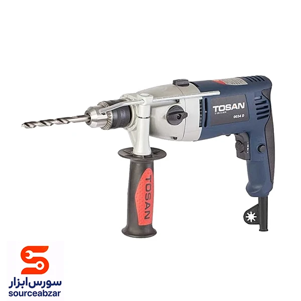 دریل چکشی گیربکسی توسن 1050 وات مدل 0034D