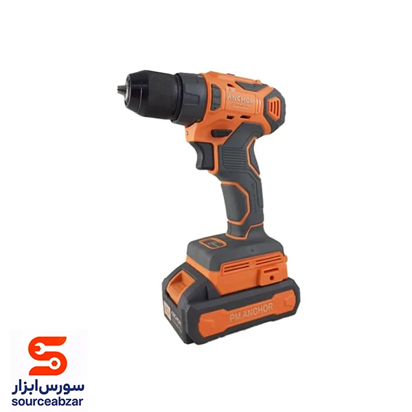 دریل پیچ گوشتی شارژی براشلس آنکور 20 ولت مدل DCE1 دو باتری