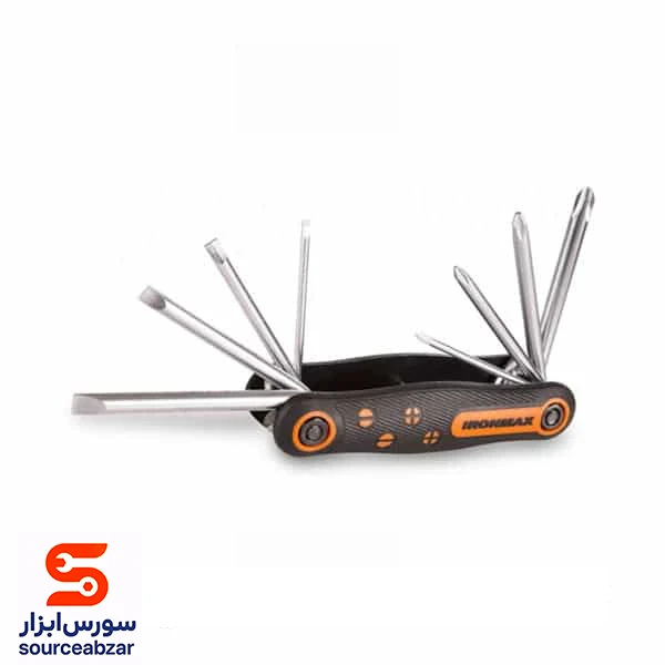 پیچ گوشتی چاقویی آیرون مکس مدل IM-1012FS