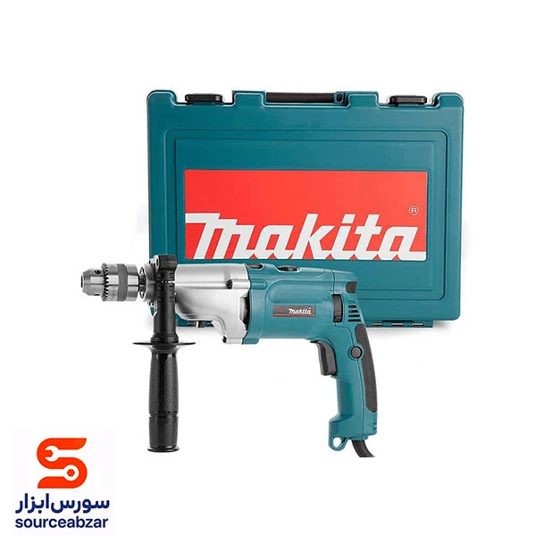 دریل چکشی گیربکسی ماکیتا 1010 وات مدل HP2070