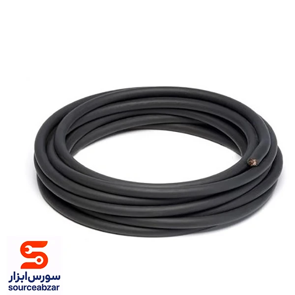 کابل جوشکاری قطر 12 درجه یک (50متر) مهک رابین ( قیمت بر اساس یک متر)