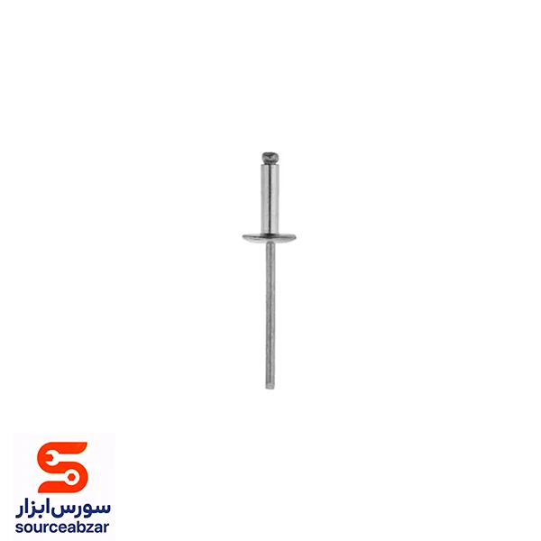 بسته 500 عددی میخ پرچ سر پهن متحد 25*4