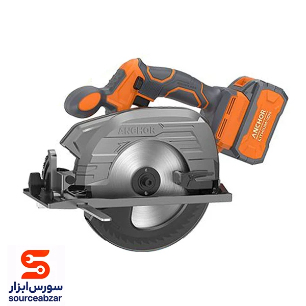 اره گردبر شارژی براشلس آنکور 180 میلیمتر مدل DCC1 دو باتری