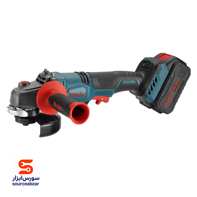 مینی فرز شارژی براشلس 115 میلی متری 20 ولت 8901رونیکس(ronix)