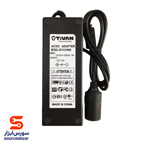آداپتور پمپ باد فندکی تیوان مدل GF-01210000