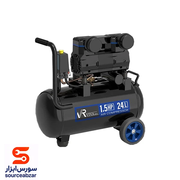پمپ باد سایلنت ویوارکس 24 لیتری مدل VR2415-SS