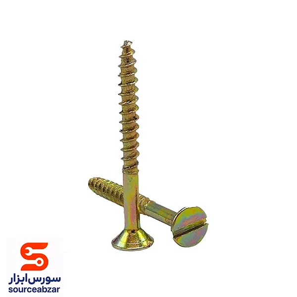 پیچ چوب دوسو 6 سانت 10*2.5 بسته 144 عددی
