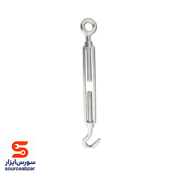 مهارکش یک سر حلقه یک سر قلاب گالوانیزه سایز 12