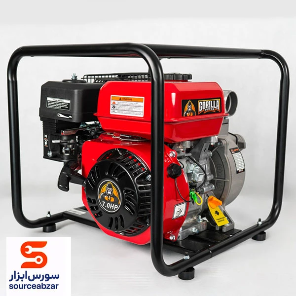 موتور پمپ آب بنزینی 2 اینچ گوریلا – GP50