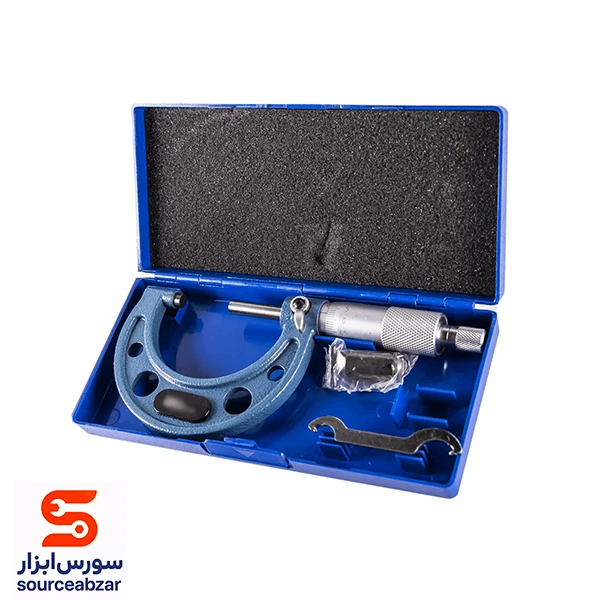 میکرومتر خارج سنج تیتان سایز 25-50 میلی‌متر