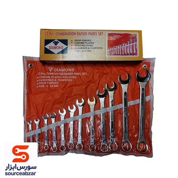 ست 12 عددی آچار یک سر رینگی