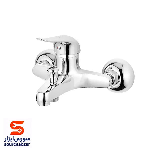 شیر اهرمی حمام کروم
