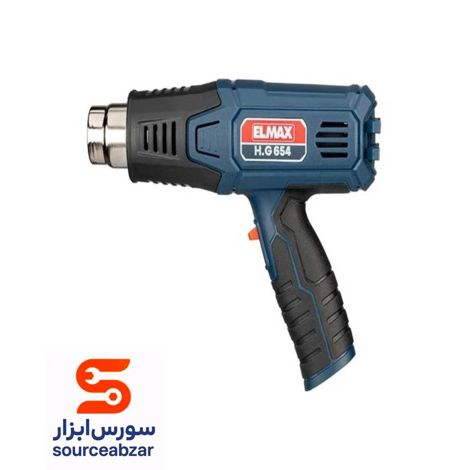 سشوار صنعتی المکس مدل HG654 قدرت 2000 وات
