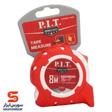 متر 8 متری مدل htpm02-2508 پی ای تی (p i t )