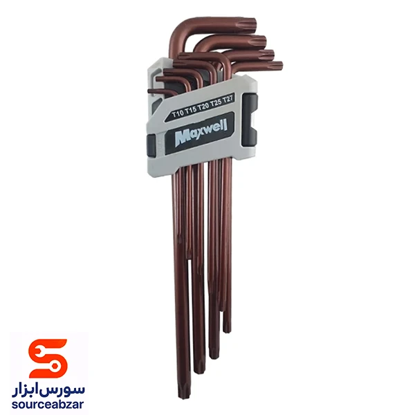 ست 9 عددی آچار ستاره ای مکس ول تایوانی مدل T1119