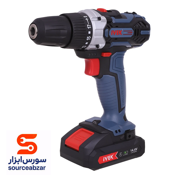 دریل پیچ‌گوشتی شارژی لیتیوم ایوک مدل K-7214v