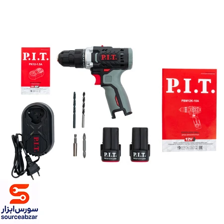 دریل شارژی پی ای تی (p i t)12 ولت PBM12K-10B/2