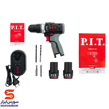 دریل شارژی پی ای تی (p i t)12 ولت PBM12K-10B/2
