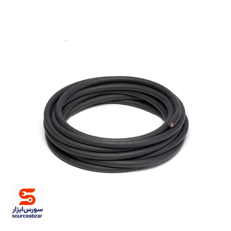 کابل جوشکاری مسی 12 معمولی (25) مهک رابین ( قیمت بر اساس یک متر)