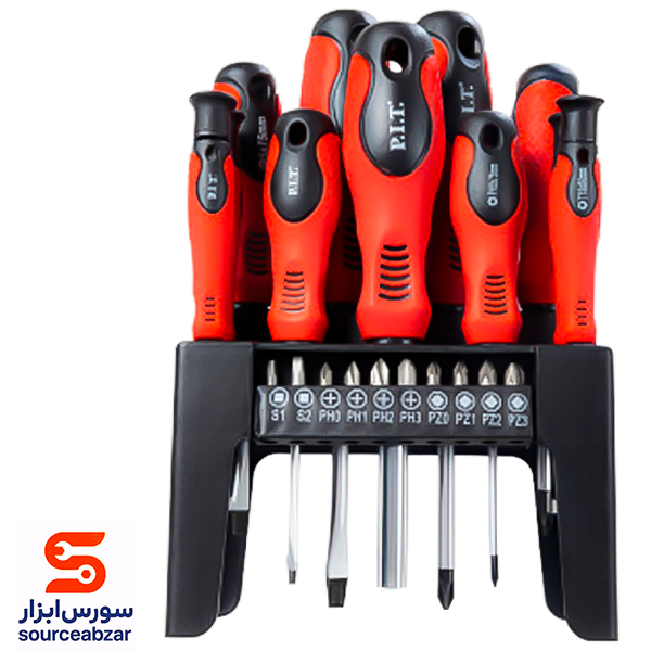 پیچ گوشتی سرمته ای پی ای تی (p i t) 21 پارچه HSDR05-021A