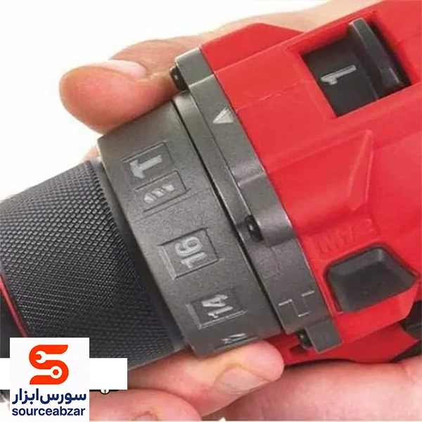 دریل پیچ گوشتی چکشی شارژی میلواکی 12 ولت مدل M12FPD-402X