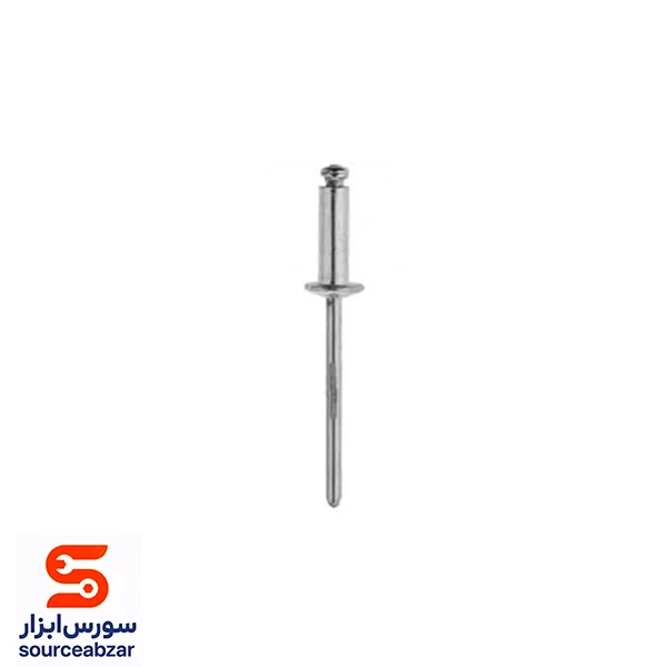 بسته 1000 عددی میخ پرچ متحد 12*4