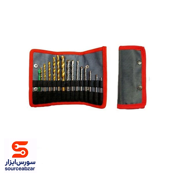ست 15 عددی مته آهن و دیوار