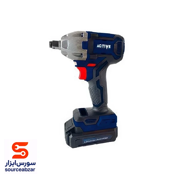 بکس شارژی براشلس اکتیو 20 ولت مدل AC3620BL دو باتری