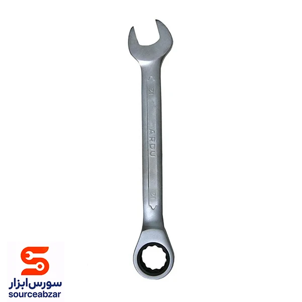 آچار یک سر تخت جغجغه دار 21 میلیمتری