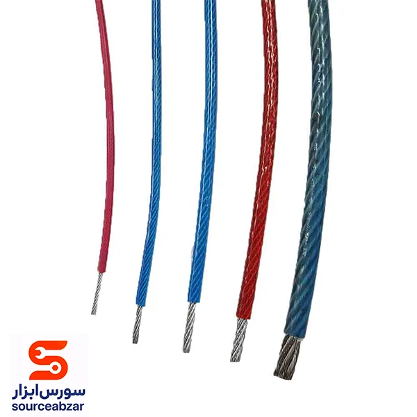 سیم بکسل روکش دار 10 متری سایز 6
