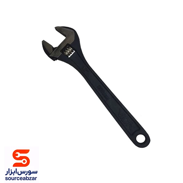 آچار فرانسه ویدا مشکی 12 اینچ
