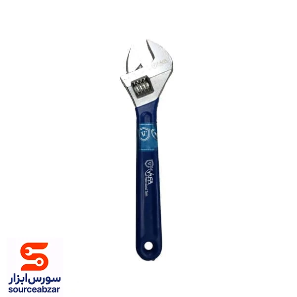 آچار فرانسه وفا روکش دار 8 اینچ